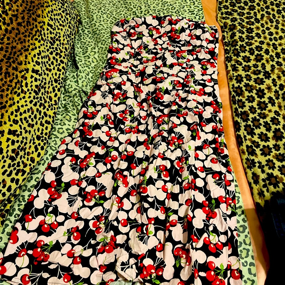 Summer dress cherry
